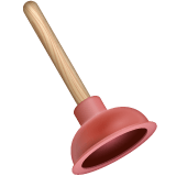 Whatsapp design of the plunger emoji verson:2.23.2.72