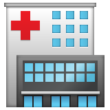 Whatsapp design of the hospital emoji verson:2.23.2.72