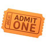 Whatsapp design of the admission tickets emoji verson:2.23.2.72