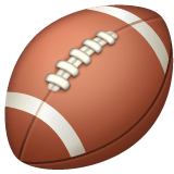 Whatsapp design of the american football emoji verson:2.23.2.72
