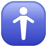 Whatsapp design of the men’s room emoji verson:2.23.2.72