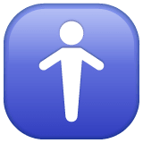 Whatsapp design of the men’s room emoji verson:2.23.2.72