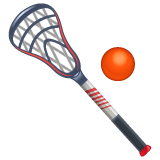 Whatsapp design of the lacrosse emoji verson:2.23.2.72