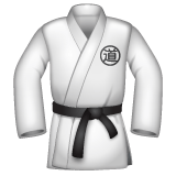 Whatsapp design of the martial arts uniform emoji verson:2.23.2.72