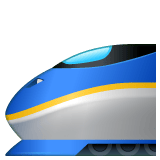 Whatsapp design of the high-speed train emoji verson:2.23.2.72