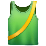 Whatsapp design of the running shirt emoji verson:2.23.2.72