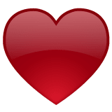 Whatsapp design of the heart suit emoji verson:2.23.2.72