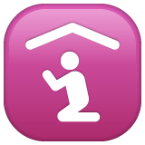 Whatsapp design of the place of worship emoji verson:2.23.2.72