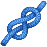 Whatsapp design of the knot emoji verson:2.23.2.72