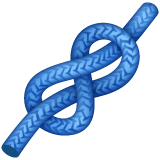Whatsapp design of the knot emoji verson:2.23.2.72