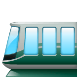 Whatsapp design of the light rail emoji verson:2.23.2.72