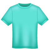 Whatsapp design of the t-shirt emoji verson:2.23.2.72