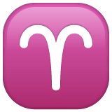 Whatsapp design of the Aries emoji verson:2.23.2.72
