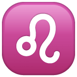 Whatsapp design of the Leo emoji verson:2.23.2.72