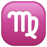 Whatsapp design of the Virgo emoji verson:2.23.2.72