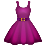 Whatsapp design of the dress emoji verson:2.23.2.72