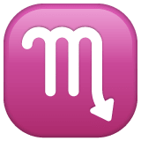 Whatsapp design of the Scorpio emoji verson:2.23.2.72
