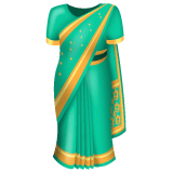 Whatsapp design of the sari emoji verson:2.23.2.72