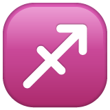 Whatsapp design of the Sagittarius emoji verson:2.23.2.72