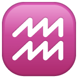 Whatsapp design of the Aquarius emoji verson:2.23.2.72