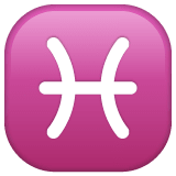 Whatsapp design of the Pisces emoji verson:2.23.2.72