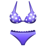 Whatsapp design of the bikini emoji verson:2.23.2.72