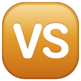 Whatsapp design of the VS button emoji verson:2.23.2.72