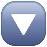Whatsapp design of the downwards button emoji verson:2.23.2.72