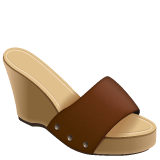 Whatsapp design of the woman’s sandal emoji verson:2.23.2.72