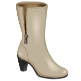 Whatsapp design of the woman’s boot emoji verson:2.23.2.72