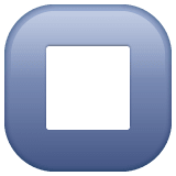 Whatsapp design of the stop button emoji verson:2.23.2.72