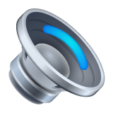 Whatsapp design of the speaker medium volume emoji verson:2.23.2.72