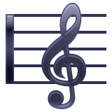 Whatsapp design of the musical score emoji verson:2.23.2.72