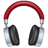 Whatsapp design of the headphone emoji verson:2.23.2.72
