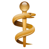 Whatsapp design of the medical symbol emoji verson:2.23.2.72