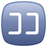 Whatsapp design of the Japanese “here” button emoji verson:2.23.2.72