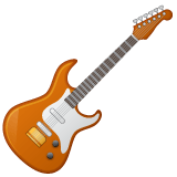 Whatsapp design of the guitar emoji verson:2.23.2.72