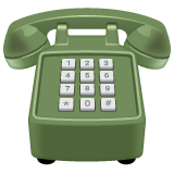 Whatsapp design of the telephone emoji verson:2.23.2.72