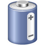 Whatsapp design of the battery emoji verson:2.23.2.72