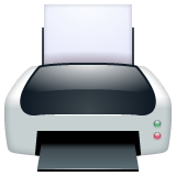 Whatsapp design of the printer emoji verson:2.23.2.72