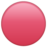 Whatsapp design of the red circle emoji verson:2.23.2.72