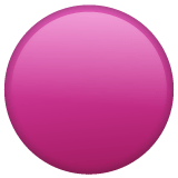 Whatsapp design of the purple circle emoji verson:2.23.2.72