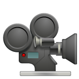 Whatsapp design of the movie camera emoji verson:2.23.2.72
