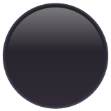 Whatsapp design of the black circle emoji verson:2.23.2.72