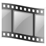 Whatsapp design of the film frames emoji verson:2.23.2.72