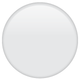 Whatsapp design of the white circle emoji verson:2.23.2.72