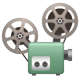 Whatsapp design of the film projector emoji verson:2.23.2.72
