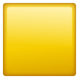 Whatsapp design of the yellow square emoji verson:2.23.2.72