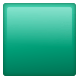 Whatsapp design of the green square emoji verson:2.23.2.72