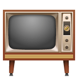 Whatsapp design of the television emoji verson:2.23.2.72